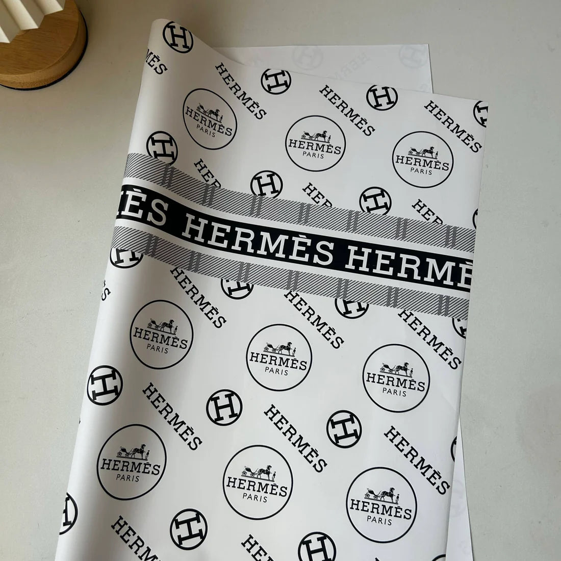 Hermes Designer Floral Wrap