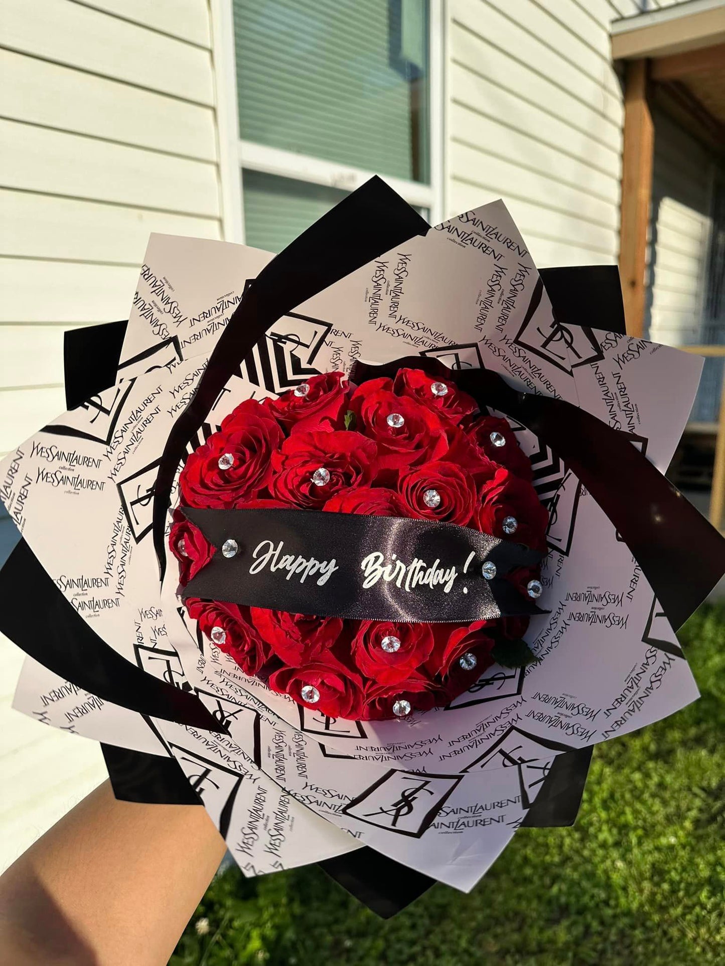 YSL Designer Floral Wrapu