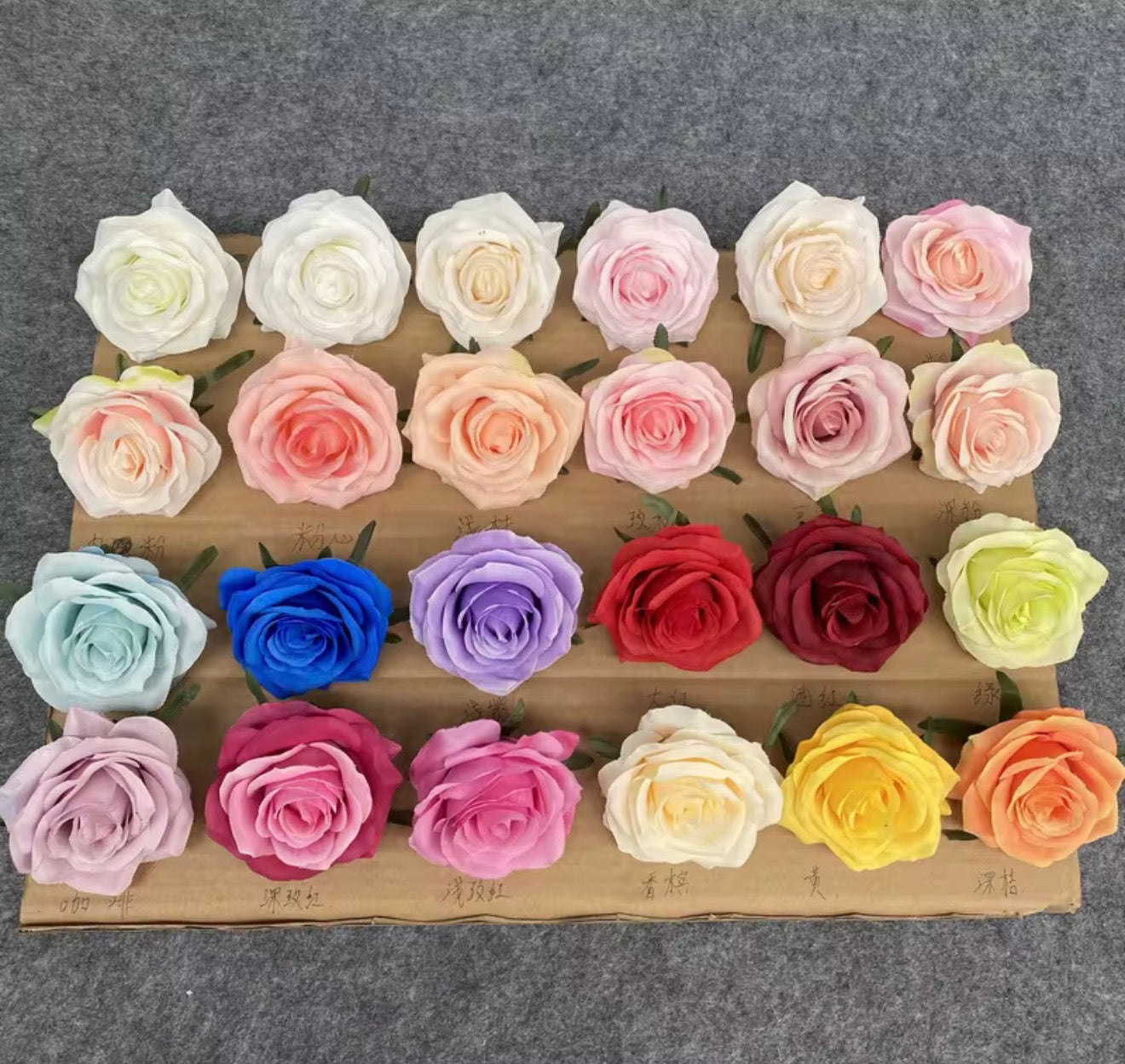 Premium Silk Roses (50 ct)