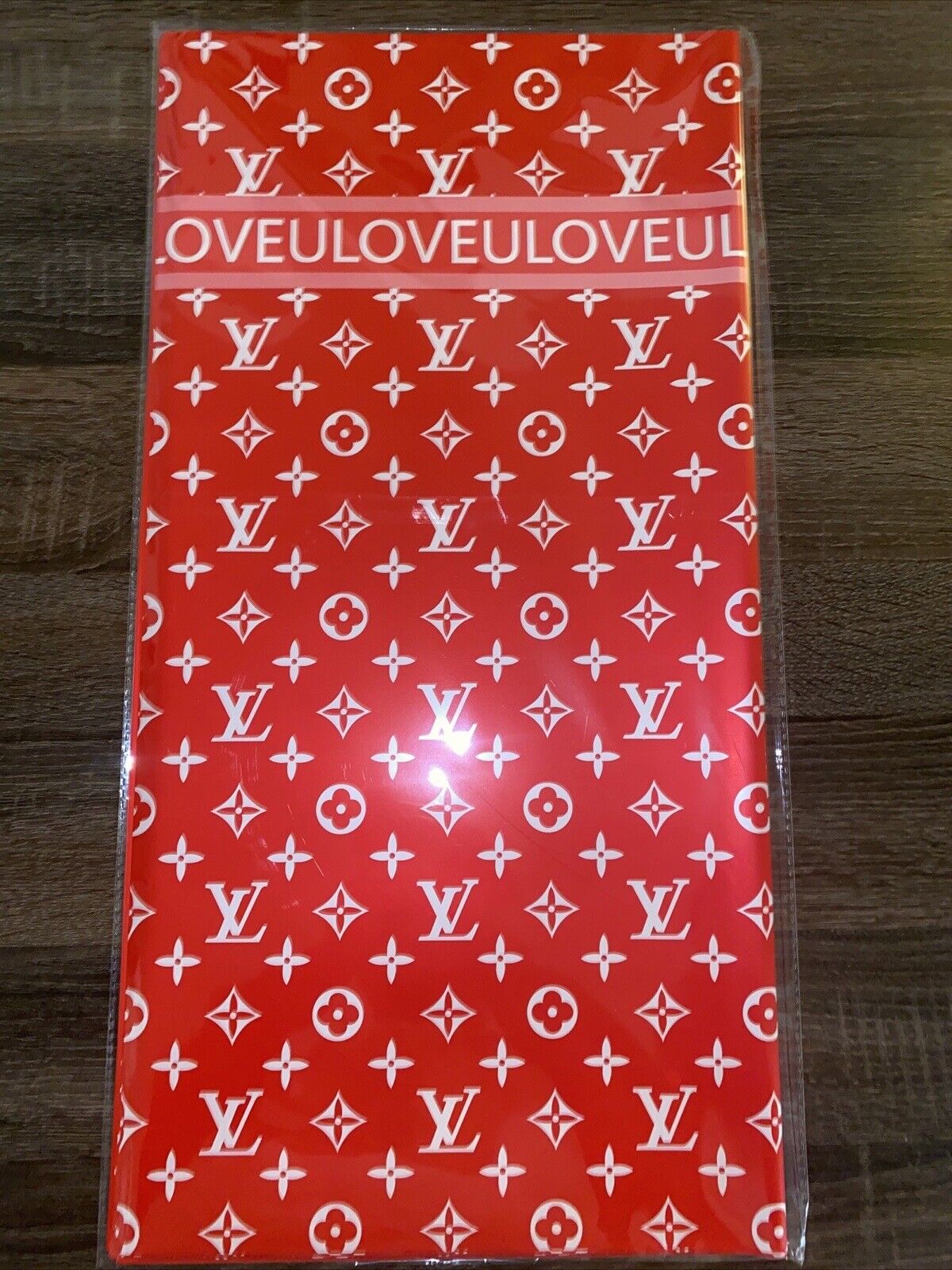 LV Designer Floral Wrap