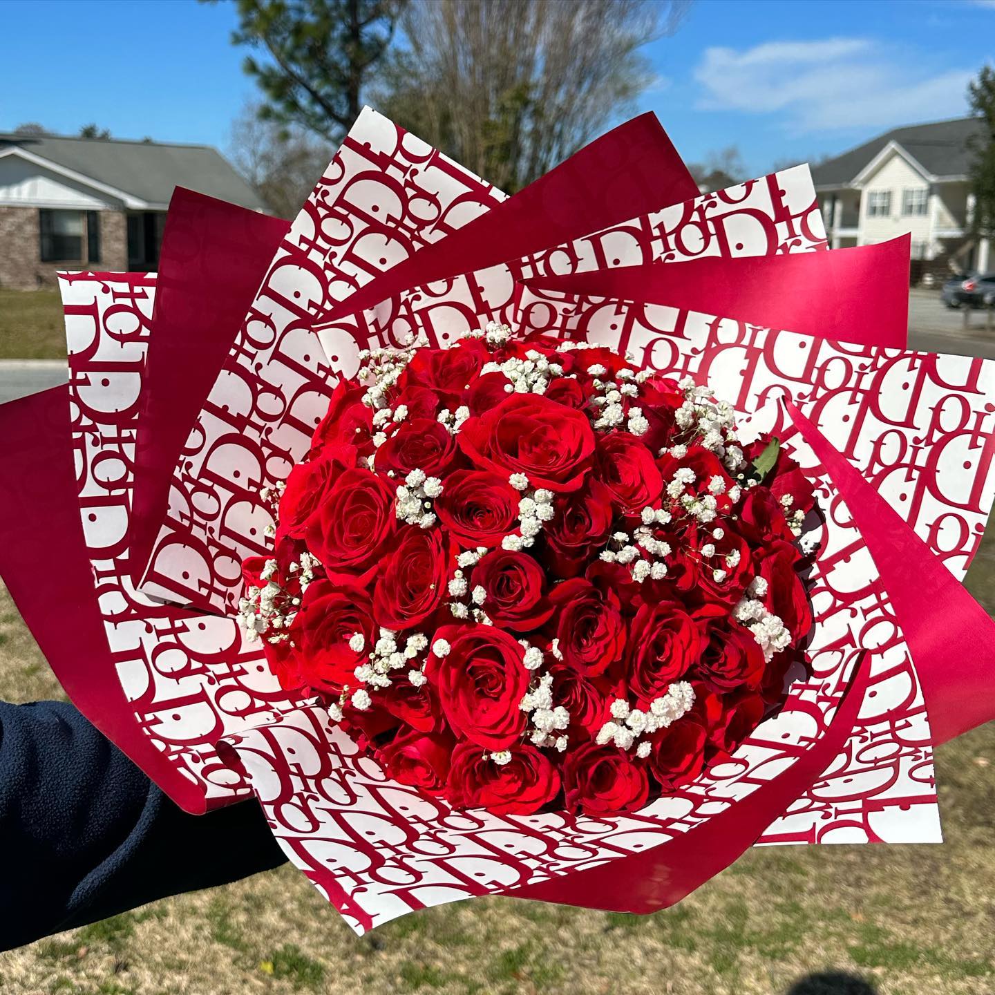 Christian Dior Designer Floral Wrap – The WR Experience