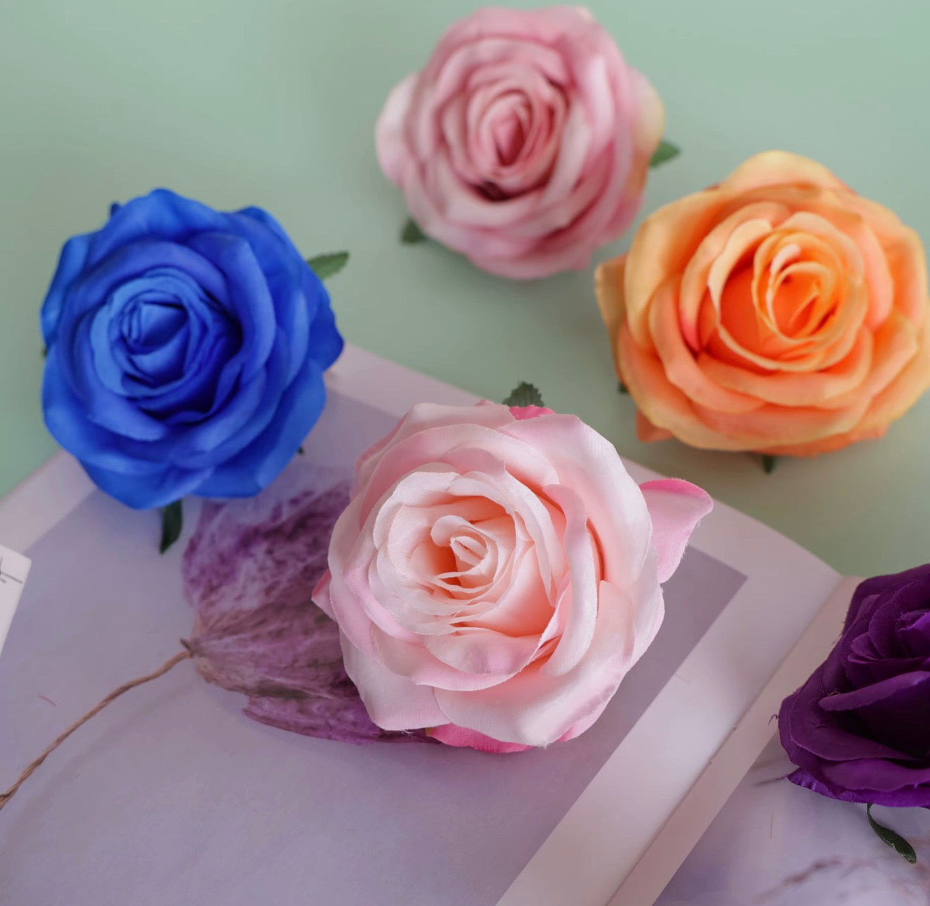 Premium Silk Roses (50 ct)