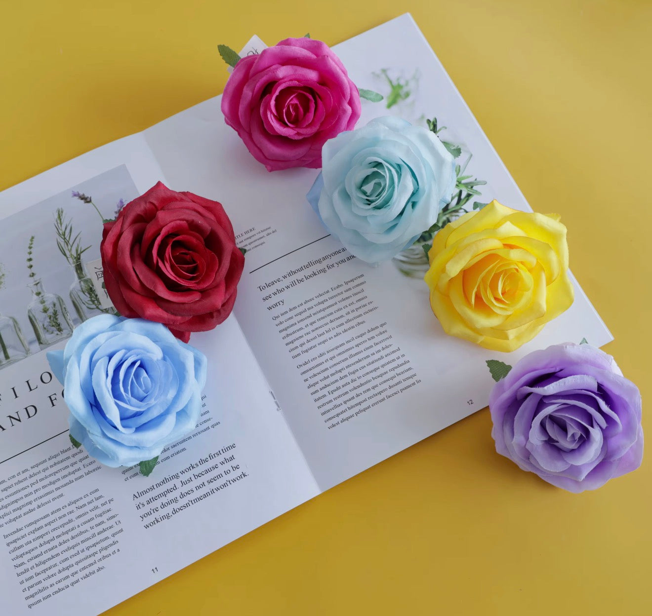 Premium Silk Roses (50 ct)