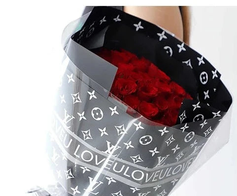 LV Designer Floral Wrap