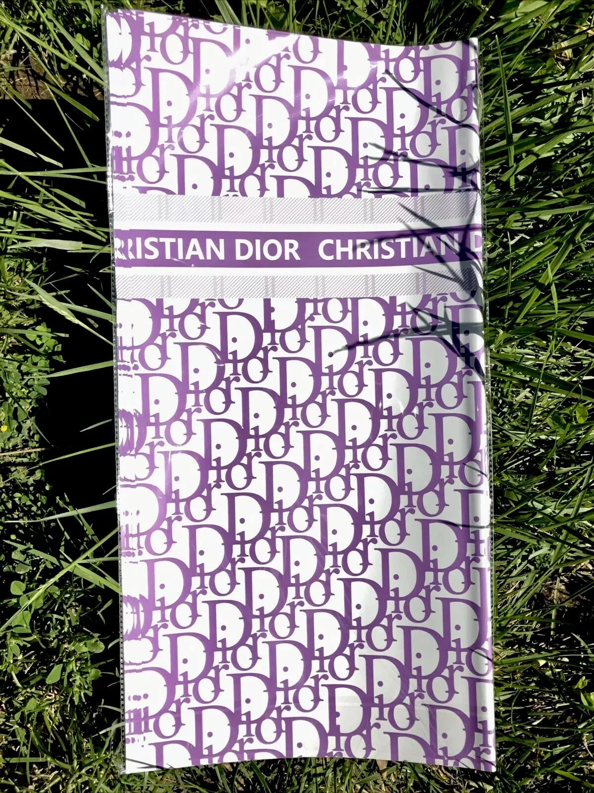 Christian Dior Designer Floral Wrap